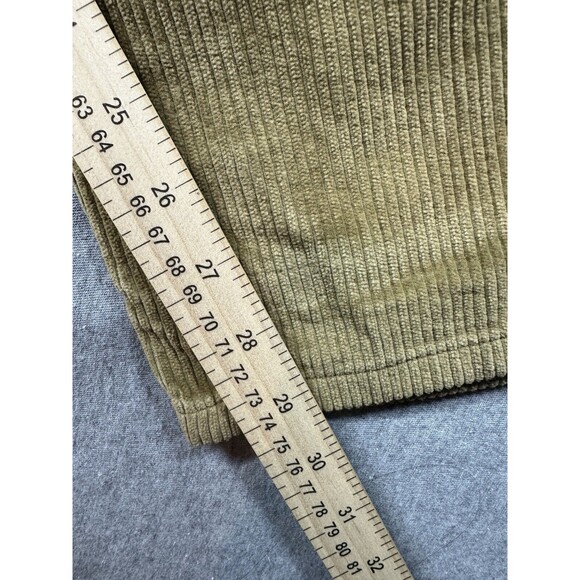 Levi's Low Pro Corduroy Pants Women's Size 29x30 Gold Straight Leg Mid Rise NWT - Picture 7 of 7